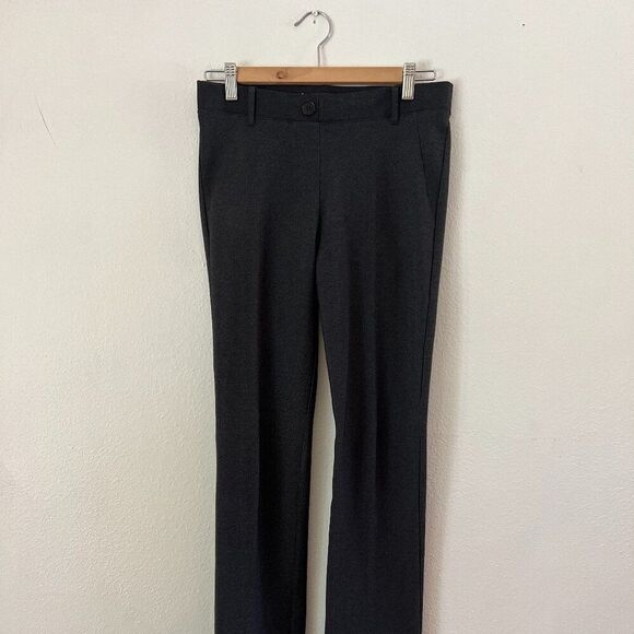 Betabrand Classic Dress Pant Yoga Pant | Straight (Charcoal) Size S - Picture 3 of 6